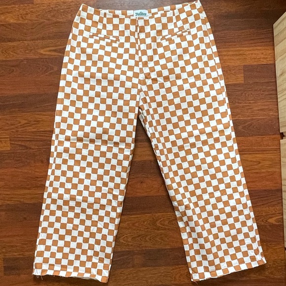 Holiday the Label Camel Check Kokomo Pant - Picture 3 of 5